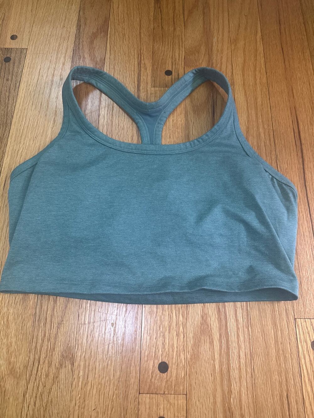 Prana Heavana Racerback Bralette Women's Sz Large Cool Dusk